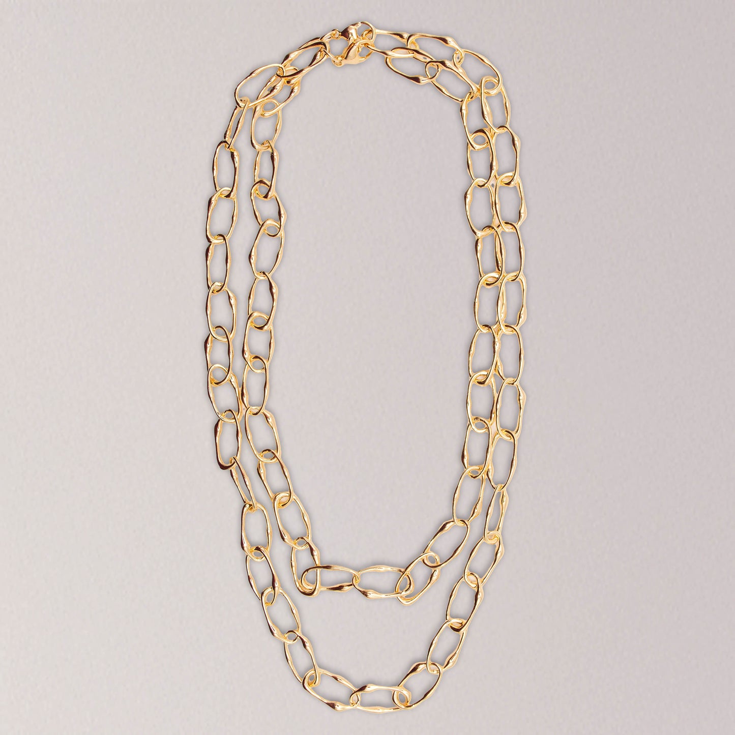 36" Oval Chain Charm Necklace