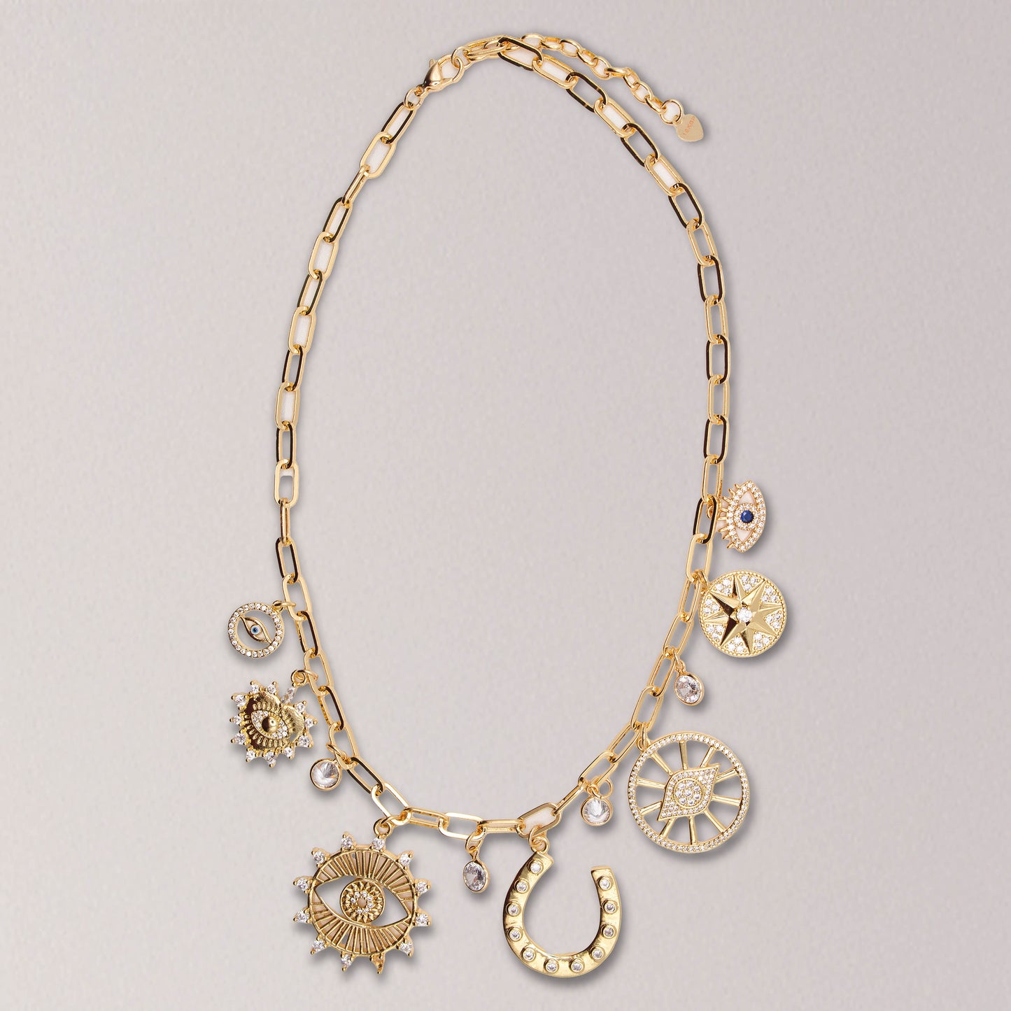 Luck and Protection Charm Necklace