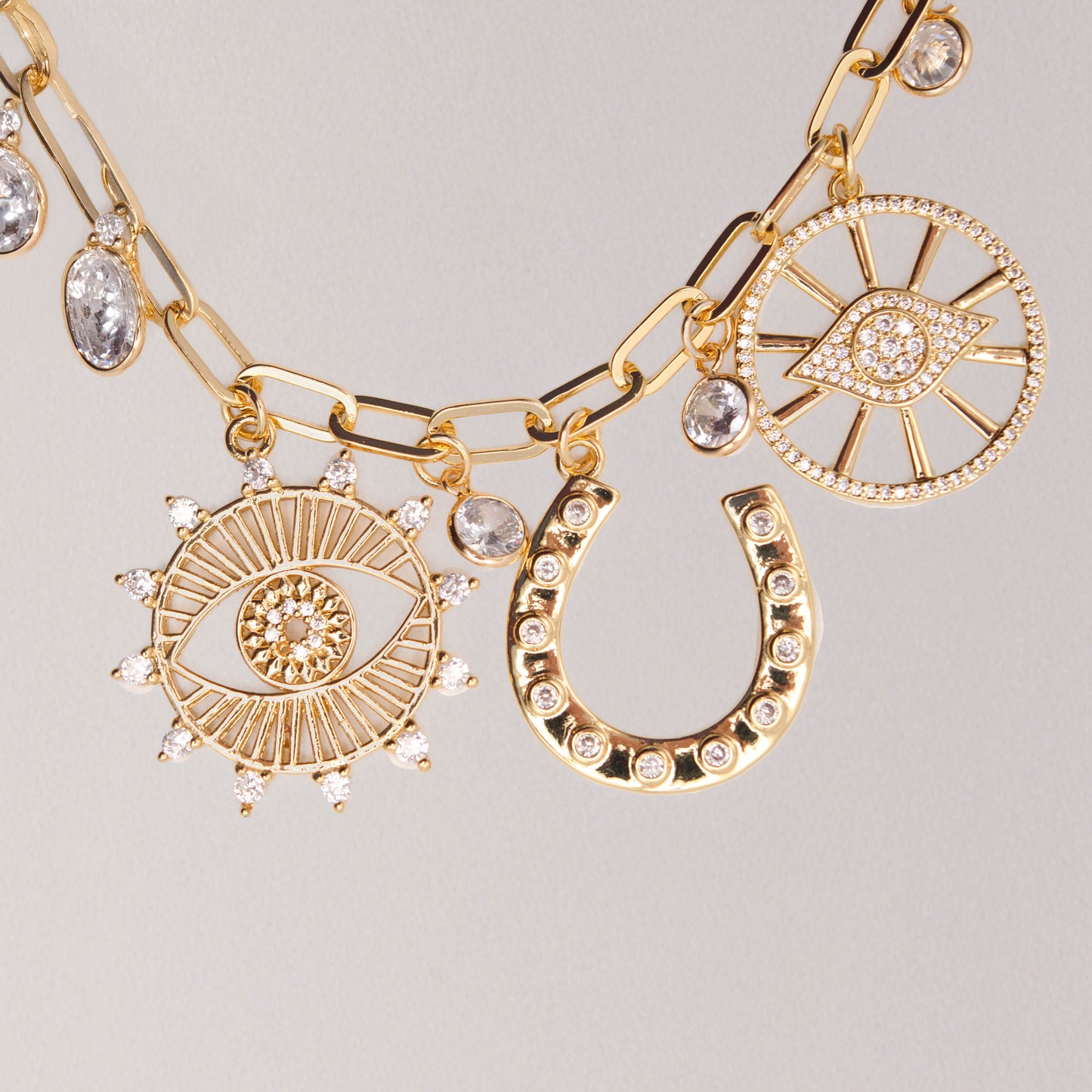 Luck and Protection Charm Necklace